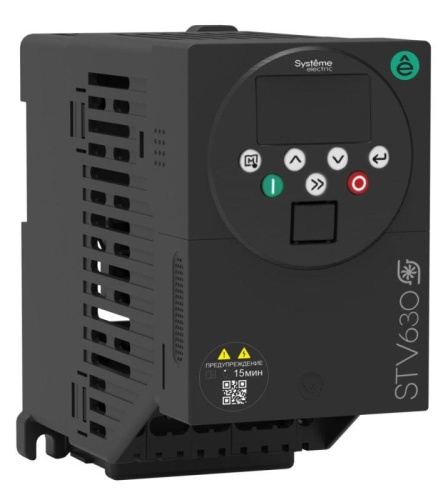 Преобразователь частоты STV630 0,75 кВт 220В ЭМС С3 + LED панель оператора | код STV630U07M2 | Systeme Electric фото 3