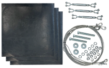 Комплект дополнительный для мачты 9м оц. сталь IEK | код ZML93D-MH-01-090 | IEK