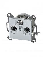 Розетка TV-R-SAT ABB Levit единственная серый 5011H-A03303 16W | код 2CHH083303A6016 | ABB