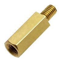 Стойка для печатной платы RUICHI PCHSN-10, шестигранная латунная | код 63034 | Ruichi