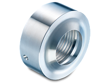 Приварной адаптер G1A гигиеническое исполнение с индикатором протечки, нерж. сталь 316L | код ZPW2-521 | BAUMER GROUP