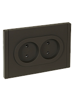 FORTE&PIANO Роз. 2-я без з/к з/ш б/к 10А FP326 сер. IEK | код FP-R20-10-1-K03 | IEK