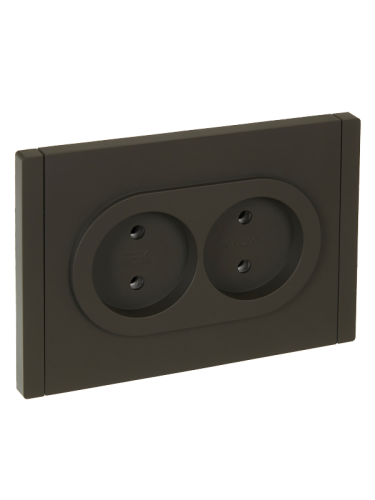 FORTE&PIANO Роз. 2-я без з/к з/ш б/к 10А FP326 сер. IEK | код FP-R20-10-1-K03 | IEK