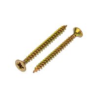 Саморез универсальный KRANZ 3.5х40, желтый цинк, упаковка поставщика ( 12 000 шт. ) | код 1111-3540-1 | KRANZ