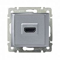 Розетка HDMI VALENA CLASSIC, алюминий | код. 770285 | Legrand