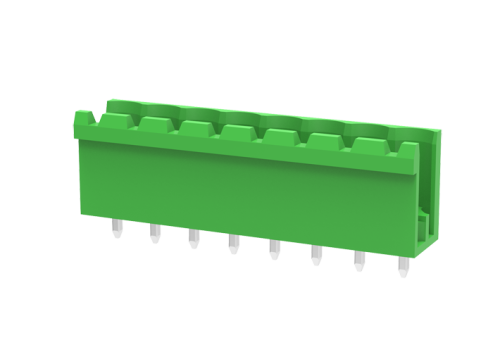 MC-PA5.0V04-G Разъём штекерный MC, прям. конт.,шаг 5.0мм,откр., 4 конт., зел., шт | код MC-PA5.0V04-G | SUPU