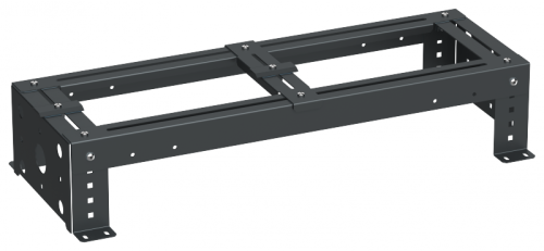 ITK LINEA S Кронштейн для монтажа лотка на шкаф 750мм чер. | код LS-SBT05-750 | ITK by IEK