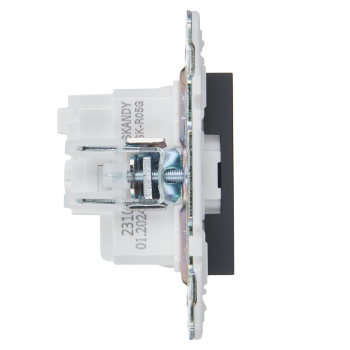 SKANDY Роз. с з/к без з/ш 16А SK-R05G граф. IEK | код SK-R11-16-K53 | IEK фото 3