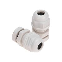 Кабельный ввод MG-12 (7,6-4,6 мм) белый 2 шт. REXANT | код 07-8112-2 | REXANT