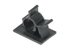 Площадки самоклеящиеся под хомуты ПСК-2 черный HLT | код 084-07-313 | HLT