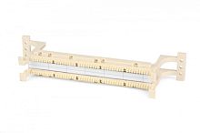 50-ти парный 110 блок на подставке (без модулей), Hyperline 110C-WL-50P | код 15449 | Hyperline