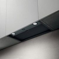 Вытяжка встраиваемая Elica Boxin LX/BL MAT/A/90 черный управление: поворотные переключатели (1 мотор) | код 1621796 | ELICA