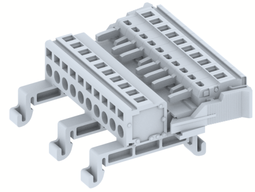 Разъем на 12 полюсов штепсельного типа, монтаж на DIN-рейку TS 35, шаг 5,08 мм DPSC5.08WF-12W(G) | код 2302031200 | Elmex Разъем на 12 полюсов штепсельного типа, монтаж на DIN-рейку TS 35, шаг 5,08 мм DPSC5.08WF-12W(G) | код 2302031200 | Elmex
