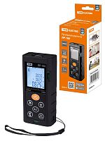 Лазерная рулетка ЛР-100, дальность 100 м, точность 2 мм, подсветка, IP54, 2xAAA, “Алмаз” TDM | код SQ1018-0203 | TDM