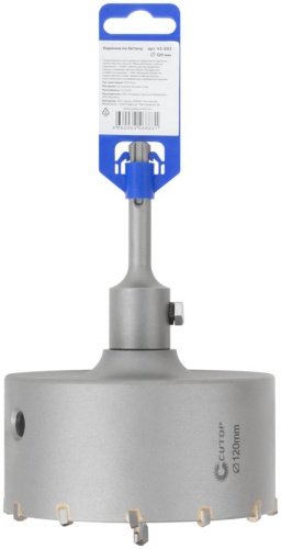 Коронка по бетону SDS Plus, 120 мм, Profi | код 43-883 | FIT фото 4 Коронка по бетону SDS Plus, 120 мм, Profi | код 43-883 | FIT фото 4