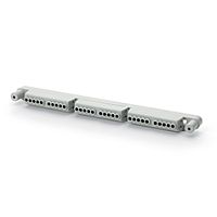 Колодка клеммная с креплением, 3x 5х10+5х16mm2, IP20, для щитов DOMINO на 16, 32, 48 и 64M | код 654.0362C | Scame