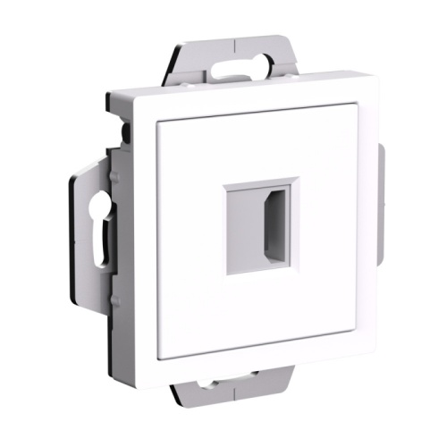 ATLASDESIGN РОЗЕТКА HDMI, механизм, БЕЛЫЙ | код ATN000180 | Systeme Electric