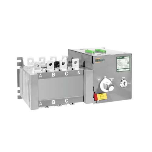 АВР на реверс. выкл.-разъед. и мотор приводом 160A, 3P, 10кА АВР-102 | код 42035DEK | DEKraft
