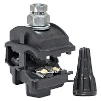 Зажим прокалывающий ответвительный N640 16-120 мм2 / 16-35 мм2 (голый провод / СИП) EKF PROxima | код n-640-r | EKF