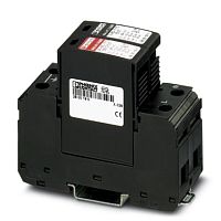 Молниеотвод / разрядник для защиты от импульсных перенапряжений типа 1/2 VAL-MS-T1/T2 335/12.5/1+1 | код 2800187 | PHOENIX CONTACT