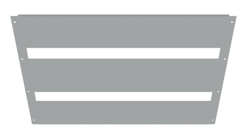 Пластрон FORT высотой 500мм под 2 уровня мод, авт, выкл, для шкафа шириной 400мм (3шт,) PROxima | код FMP5040 | EKF Пластрон FORT высотой 500мм под 2 уровня мод, авт, выкл, для шкафа шириной 400мм (3шт,) PROxima | код FMP5040 | EKF