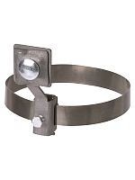 Держатель хомут ?10-250 мм нержавеющая сталь, с выносом для прута ?6-10 мм, стальной зажим TDM | код SQ2402-3183 | TDM