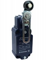 Выключатель путевой ВП 36-2545М-66 У2, рычаг с пластиковым роликом, регулируемый по длине, 1з+1р, инерционный, 30х60 мм, без сальника, 3А, IP66 (ЭТ) | код ET007280 | Электротехник