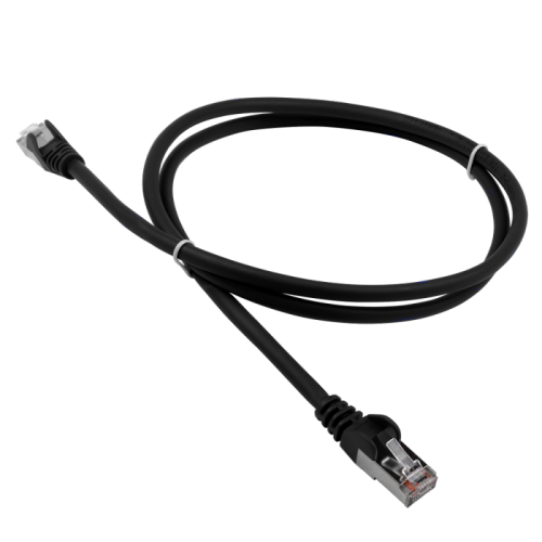 Патч-корд LANMASTER LSZH FTP кат.5e, 15 м, черный | код LAN-PC45/S5E-15-BK | LANMASTER