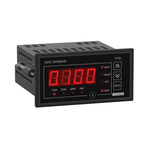 Микропроцессорное реле времени двухканальное УТ24-Щ2.К | код 39138 | ОВЕН Микропроцессорное реле времени двухканальное УТ24-Щ2.К | код 39138 | ОВЕН