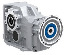 Цилиндро-конический редуктор RX52A (i=30.69) вал вх.выступающий/вых. 24*50/30 мм | код RX52AC09DFBN3B3 | INNOVARI