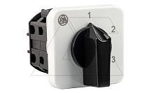 Переключатель BS 16 93 U, 3P, 20A, тип 1-2-3, 3NO на 1_3, на дверь, фронт IP40 | код EAC602526R | Rade Koncar