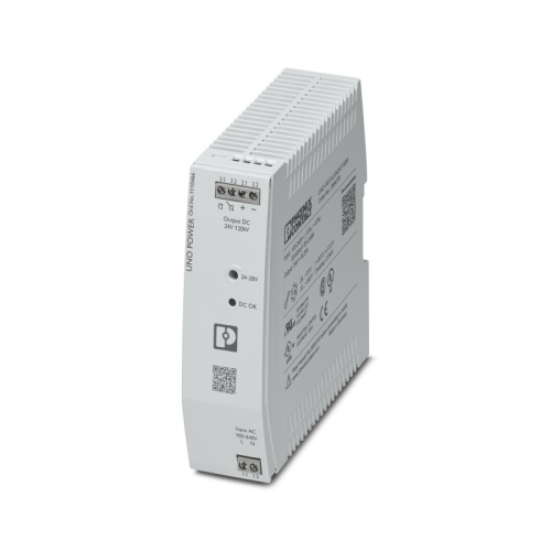 Блок питания UNO2-PS/1AC/24DC/120W | код 1110466 | PHOENIX CONTACT Блок питания UNO2-PS/1AC/24DC/120W | код 1110466 | PHOENIX CONTACT