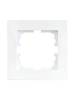 Рамка 1-местн. горизонт. VESNA бел. (20шт/240шт)