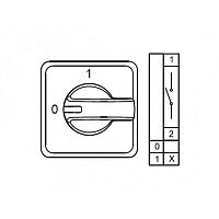 800 076, CS050063E, Аварийные Переключатели Двухпозиционные (0-1), 3 FAZ 50 A 90градус. | код 0.0.0.8.00076 | KLEMSAN