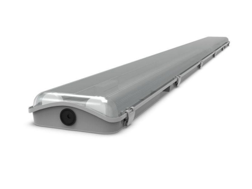 Светильник под светодиодную лампу ДСП 2хG13 AC 220В IP65 1275х110х60мм Пластик сквозная проводка для лампы 1200мм LITE Gauss | код 909447212 | Gauss фото 3