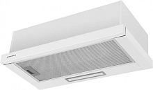 Вытяжка встраиваемая Maunfeld Clyde 60 белый управление: кулисные переключатели (1 мотор) | код 2005560 | MAUNFELD