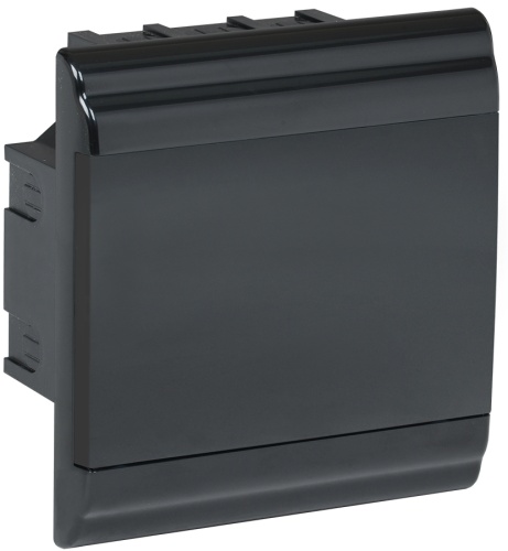 PRIME Корпус пластиковый ЩРВ-П-6 модулей встраиваемый черный IP41 | код MKP13-V-01-06-41-K02 | IEK