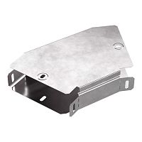 Угол горизонтальный 45 градусов с крышкой Стандарт 150х50 Промрукав | код PR16.0426 | ПРОМРУКАВ