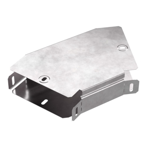 Угол горизонтальный 45 градусов с крышкой Стандарт 150х50 Промрукав | код PR16.0426 | ПРОМРУКАВ