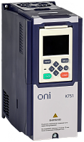 Преобразователь частоты K751 380В 3Ф 1,5кВт 4,2А со встроенным тормозом ONI | код K751-33-15NTM | ONI