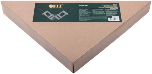 Струбцина угловая усиленная быстрозажимная Профи 68 мм | код 59278 | FIT фото 3