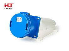 Розетка 133 стационарная 2Р+РЕ 63А 230В IP54 HLT | код 083-03-17 | HLT