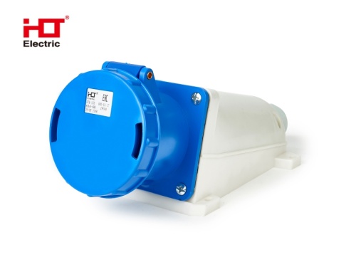 Розетка 133 стационарная 2Р+РЕ 63А 230В IP54 HLT | код 083-03-17 | HLT Розетка 133 стационарная 2Р+РЕ 63А 230В IP54 HLT | код 083-03-17 | HLT