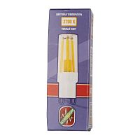 Лампа светодиодная филаментная LED G9 PRO 6w  2700K теплый 500Lm 230V Jazzway | код 5062610 | JazzWay