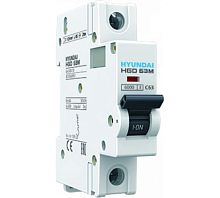 Автоматический выключатель HGD63-M 1PMCS0000C 00010 1 полюс, 10А, ток к.з. 6kA, хар-ка C (STANDARD) | код 13.04.000863 | HYUNDAI