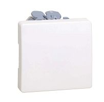 Кнопка клавишная, 10А 250В, S27, сл.кость | код 27659-62 | Simon