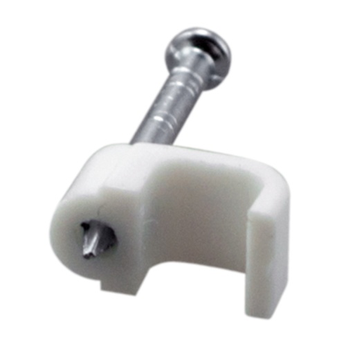 Крепеж кабеля плоский 6 х 4 мм, белый (упак. 50 шт) REXANT | код 07-4206 | REXANT Крепеж кабеля плоский 6 х 4 мм, белый (упак. 50 шт) REXANT | код 07-4206 | REXANT