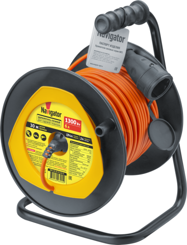 Удлинитель 30м без заземл. 93 915 NPE-LM-30-X-2x0.75 для сад. техн. | код 93915 | NAVIGATOR