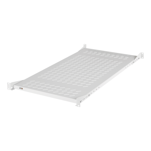 Полка стационарная усиленная TLK, 19, Ш437хГ860мм, для шкафа и стойки глубиной 1000мм, серая | код TLK-SHFC-860F-GY | TLK Полка стационарная усиленная TLK, 19, Ш437хГ860мм, для шкафа и стойки глубиной 1000мм, серая | код TLK-SHFC-860F-GY | TLK