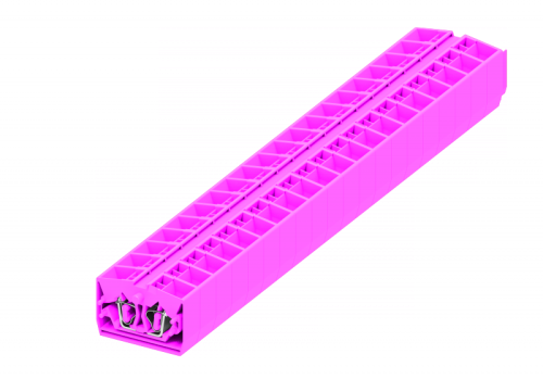 254359 Клемма TB 2-2 проходная промежут. фронт. подключение, сеч. 2.5мм2, розов. , шт | код 254359 | SUPU 254359 Клемма TB 2-2 проходная промежут. фронт. подключение, сеч. 2.5мм2, розов. , шт | код 254359 | SUPU
